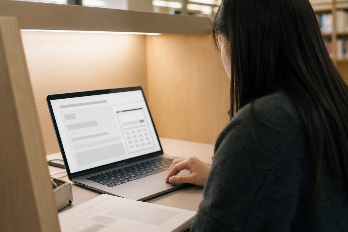 数字 SAT 练习界面 · The Digital SAT practice interface